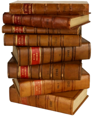 Antique English Law Books Stack (Web)